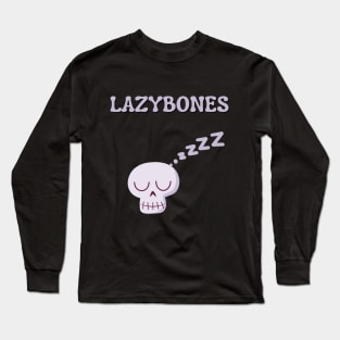 SLEEPY BONES Long Sleeve T-Shirt